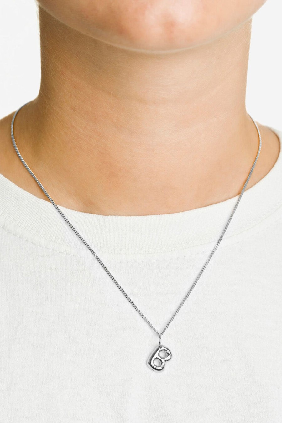 Women VIBE HARSLOF | Love Letter Necklace B Silver