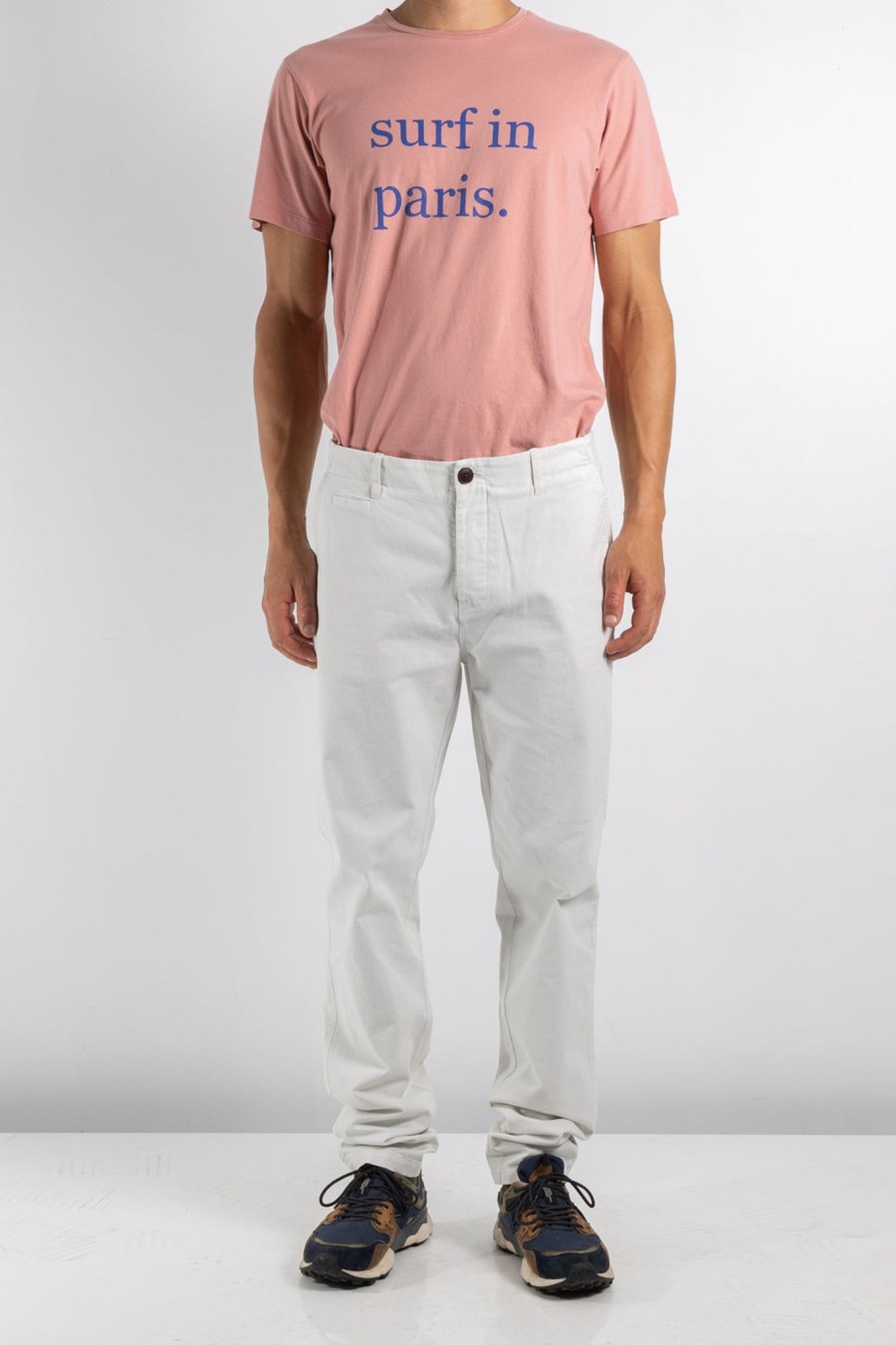 Men Cuisse de Grenouille | Chino Classic Off White