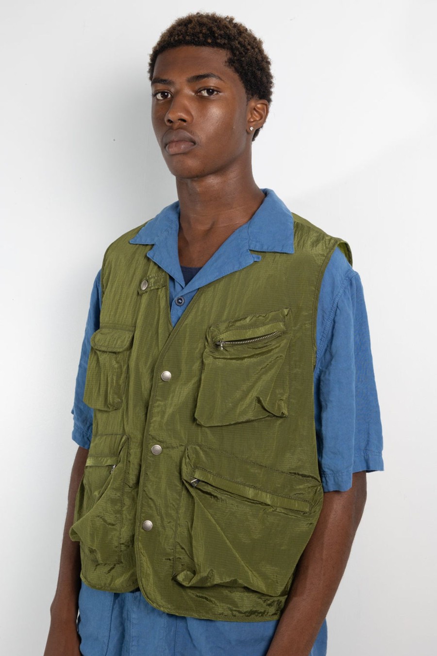 Men EAST HARBOUR SURPLUS | Winston 072 Fishing Vest Green