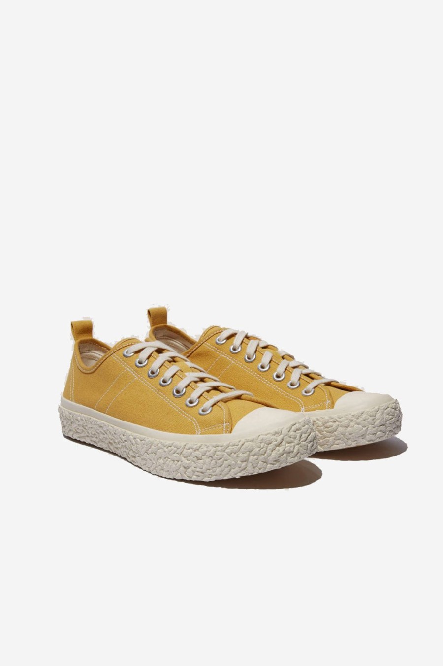 Men YMC | Mens Low Top Sneaker, Yellow