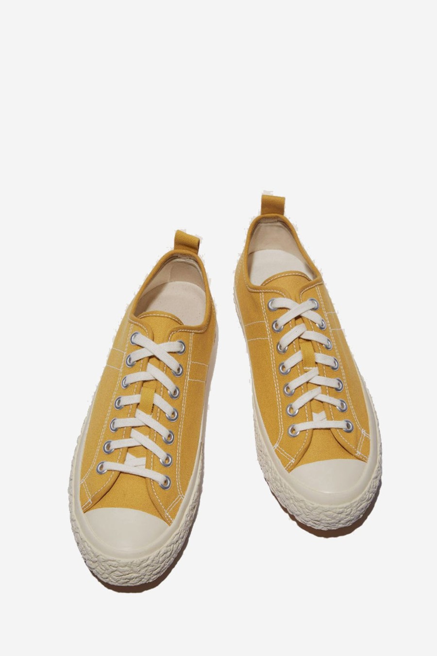 Men YMC | Mens Low Top Sneaker, Yellow