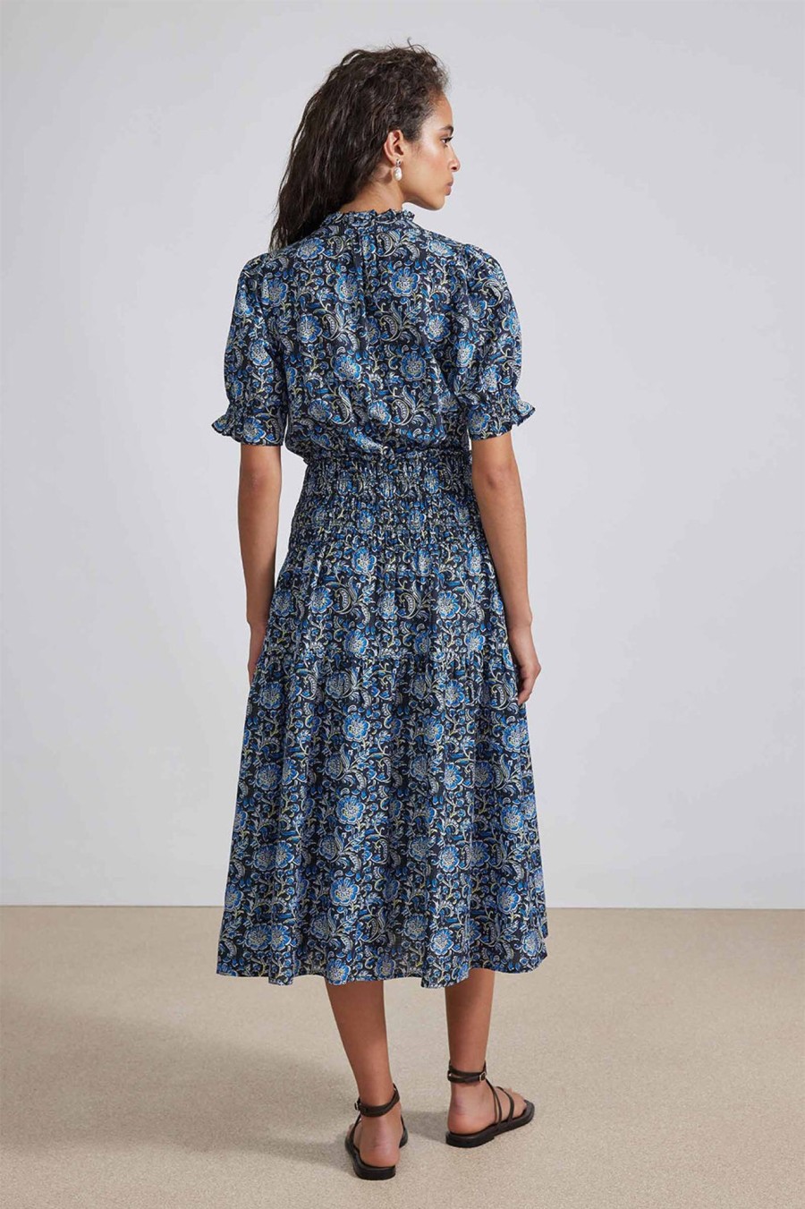 Women APIECE APART | Las Alturas Midi Dress Fortuna Folk Floral