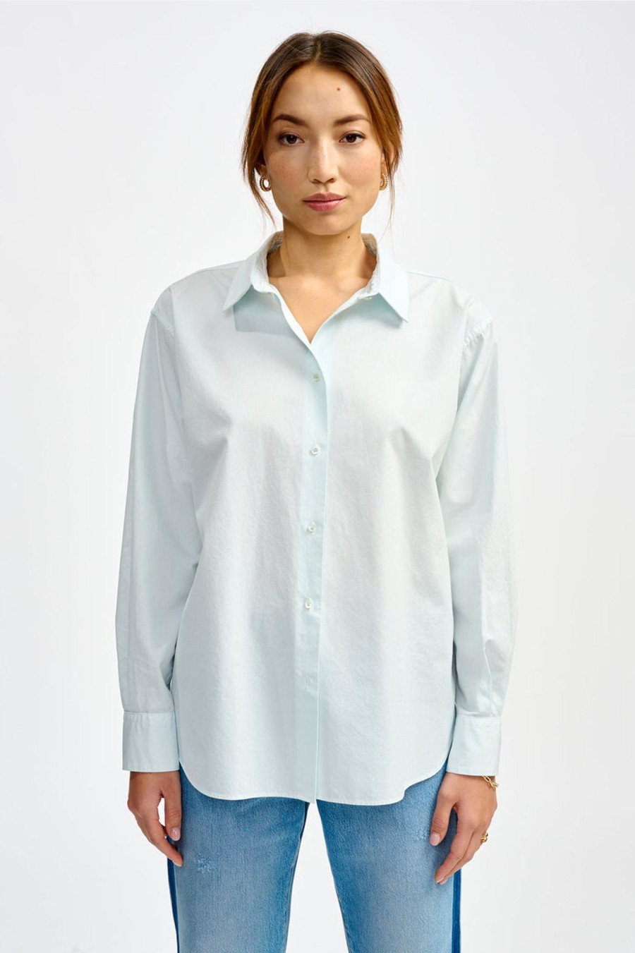 Women BELLEROSE | Gastoo41 Shirt Blue Dew