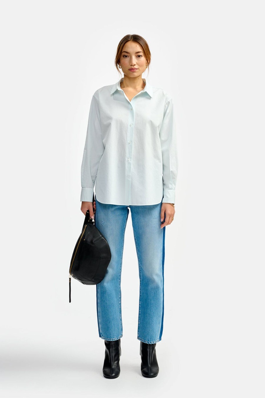 Women BELLEROSE | Gastoo41 Shirt Blue Dew