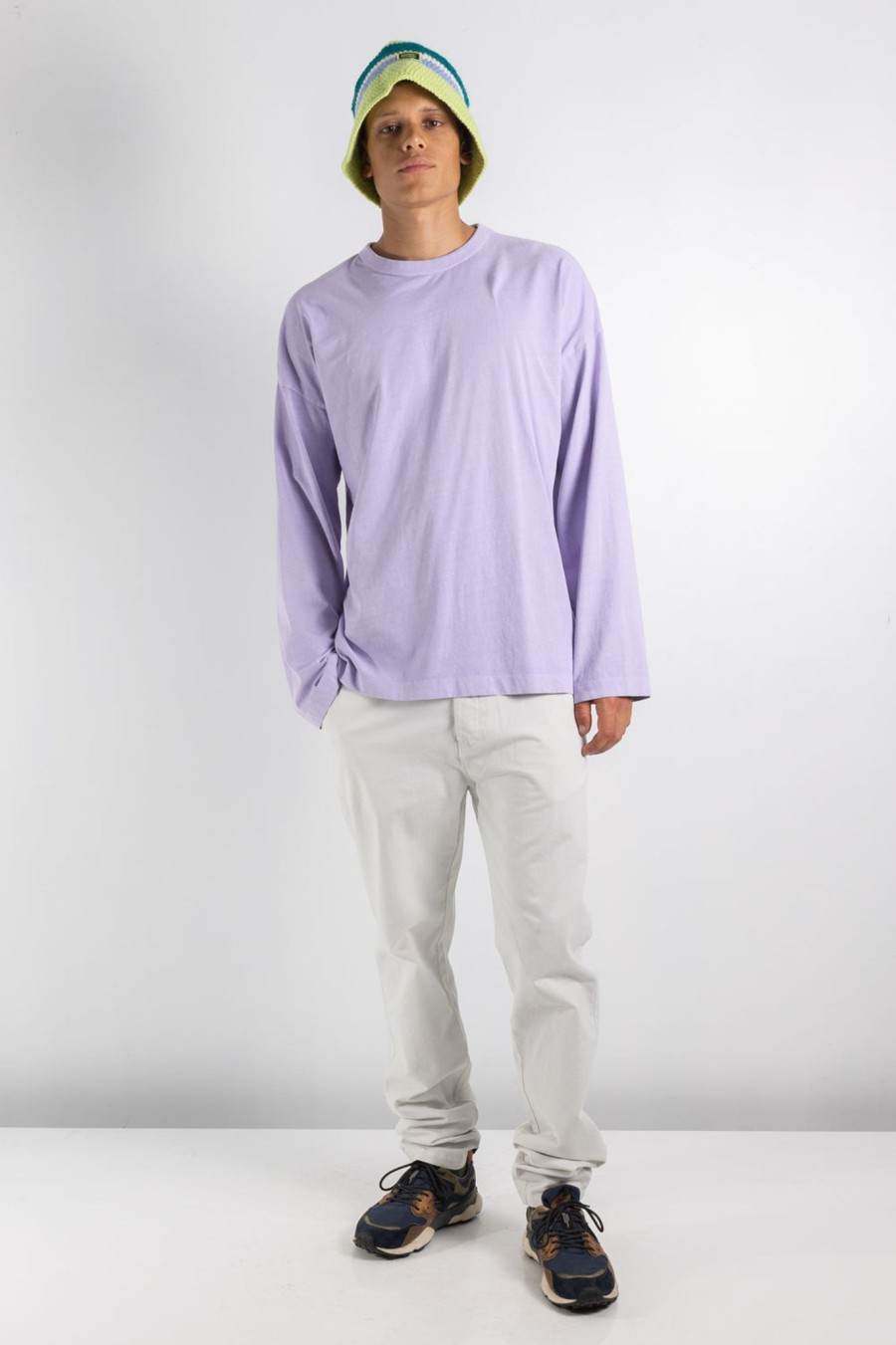 Men Homework | Core Logo L/S Tee Violet