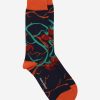 Men Henrik Vibskov MEN | Henrik Vibskov Socks Homme, Dragon Tomato