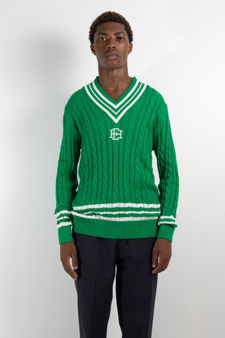 Men EAST HARBOUR SURPLUS | Ash 101 Knit Green