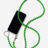 Women INA SEIFART | Phone Necklace, Green/Rose