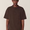 Men YMC | M.A.S.H Neps Tee Brown