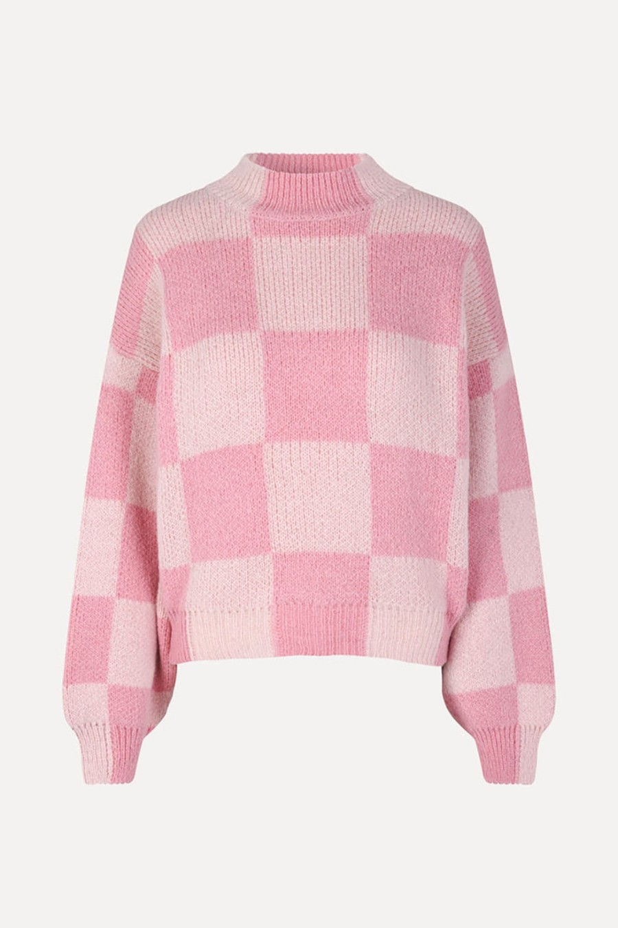 Women Stine Goya | Adonis Knit Orchid Check