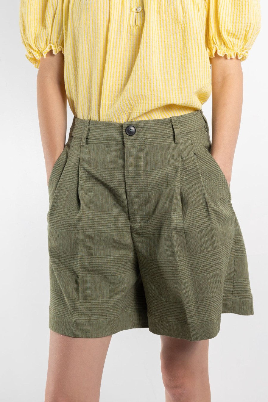 Women BELLEROSE | Volkertje Shorts Check A