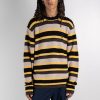 Men ETUDES | Boris Patch Striped Stripe Beige