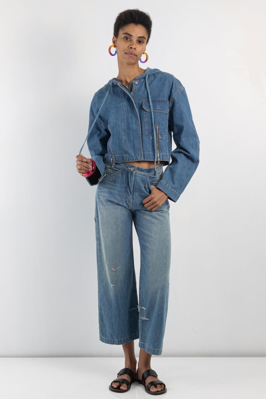 Women RACHEL COMEY | Wilson Jacket Indigo