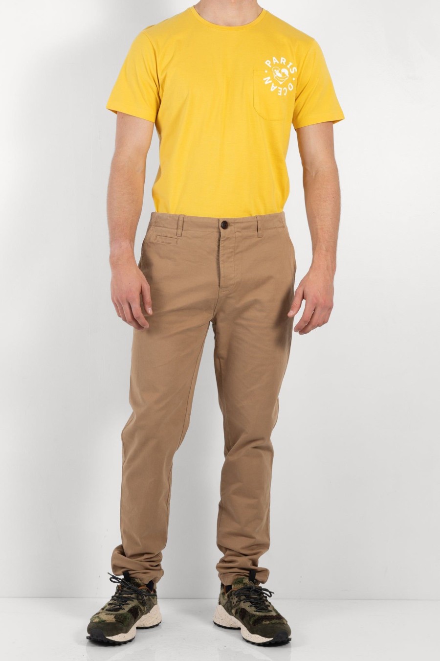 Men Cuisse de Grenouille | Chino Classic Camel