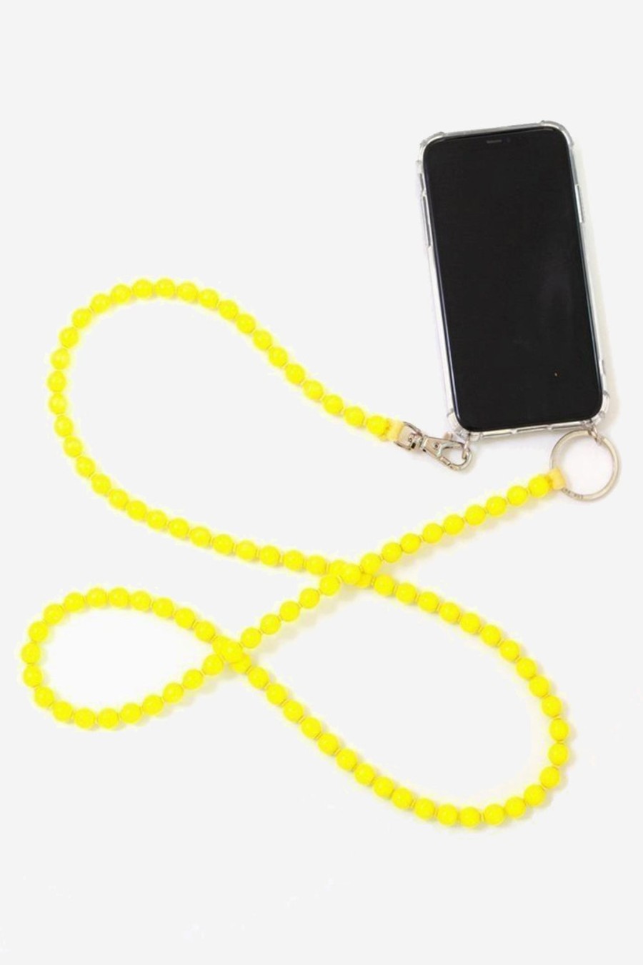 Women INA SEIFART | Phone Necklace, Neon Yellow