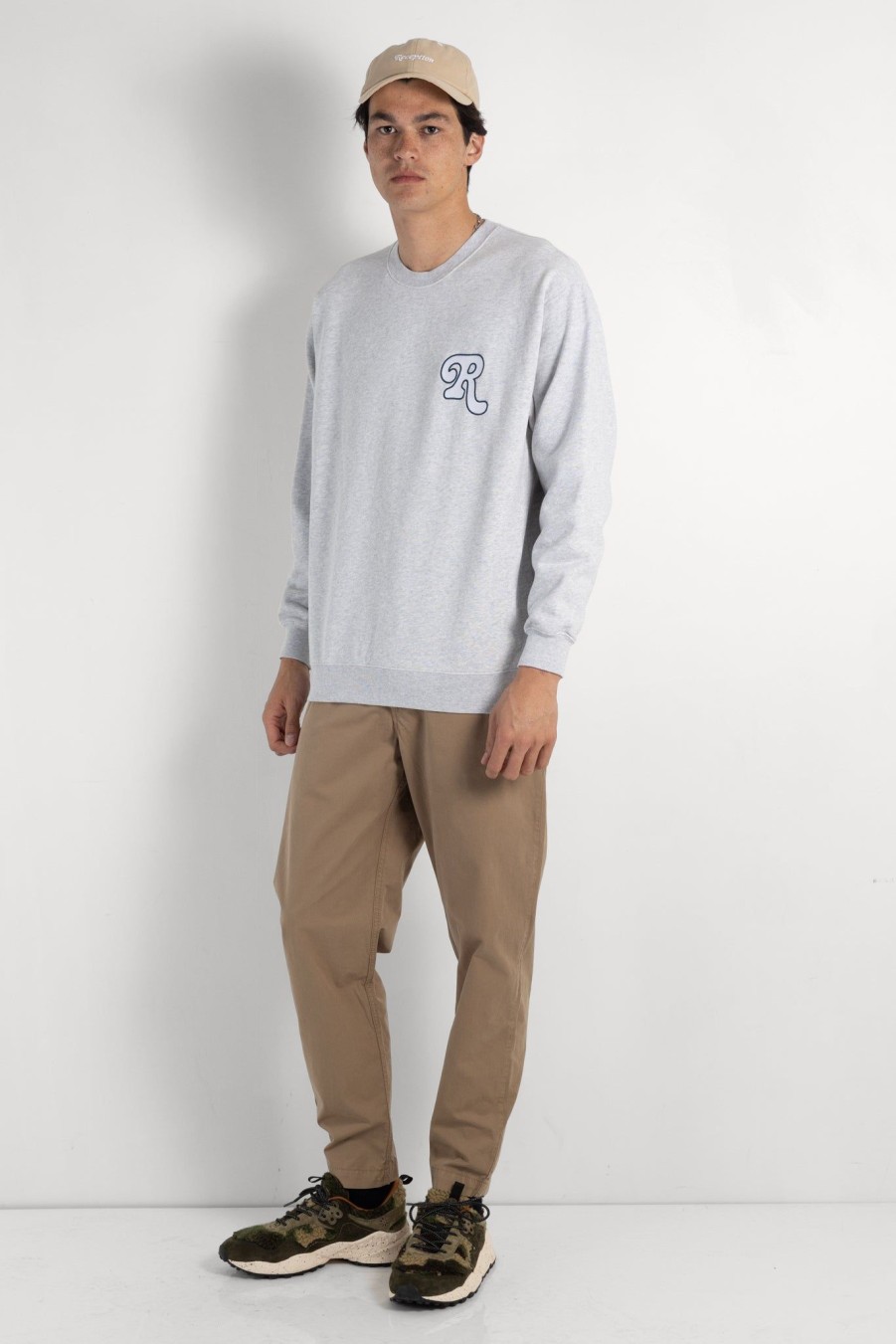 Men RECEPTION | Club Sweat Icon B Grey