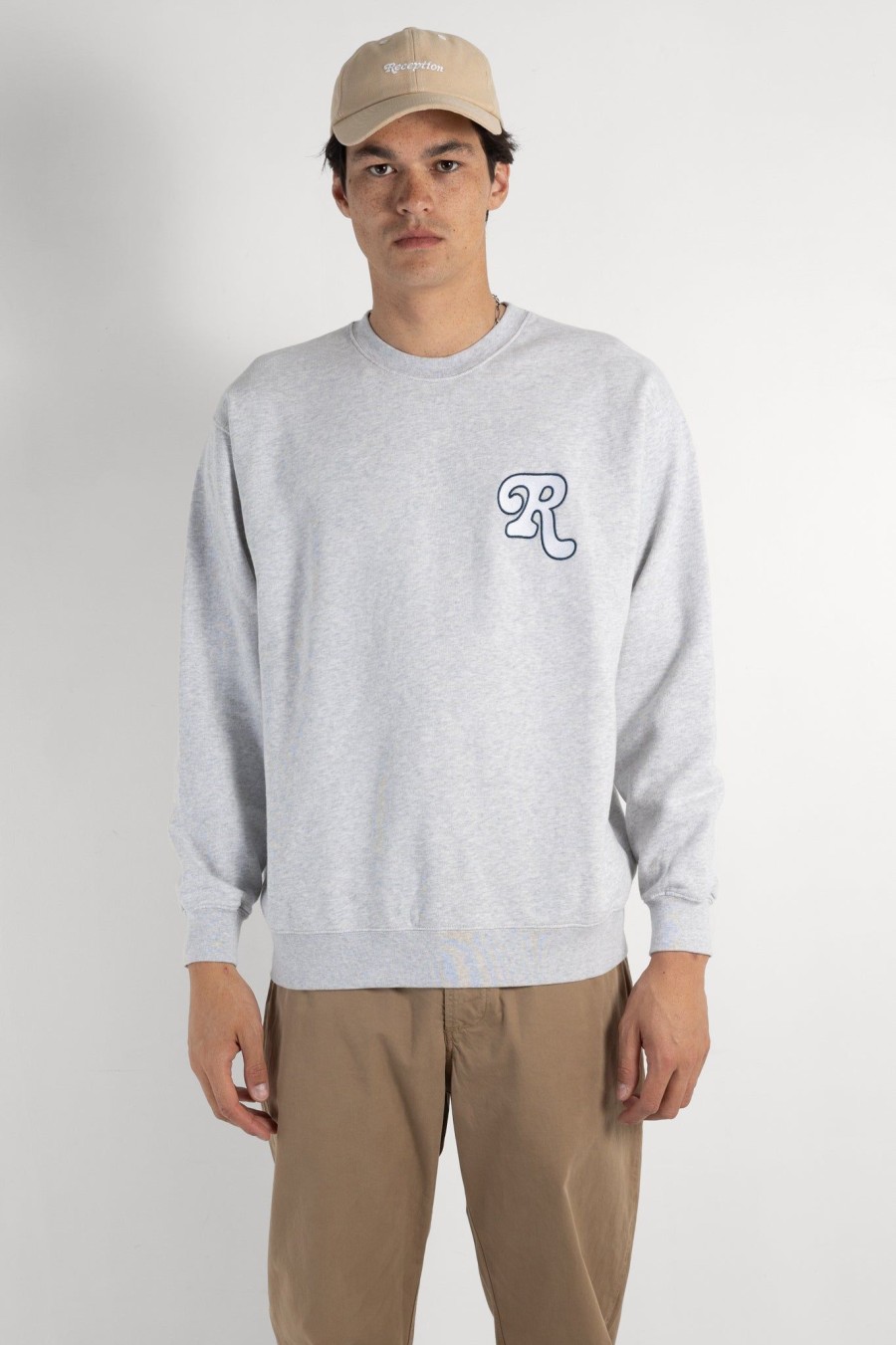 Men RECEPTION | Club Sweat Icon B Grey