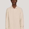 Men YMC | Curtis Shirt Ecru