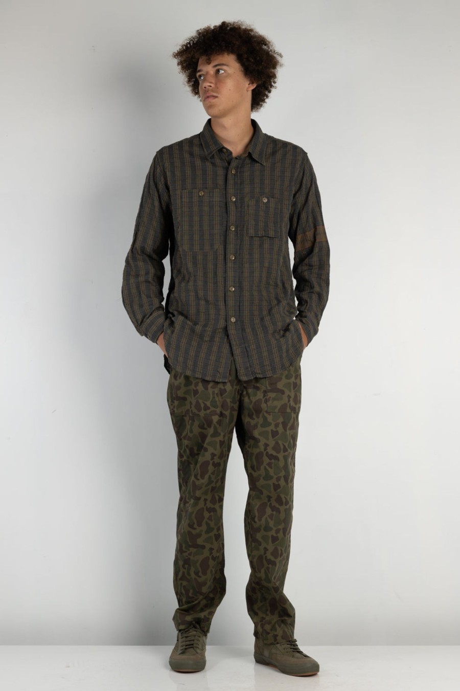 Men Engineered Garments | Fatigue Pant Flat Twill Olive