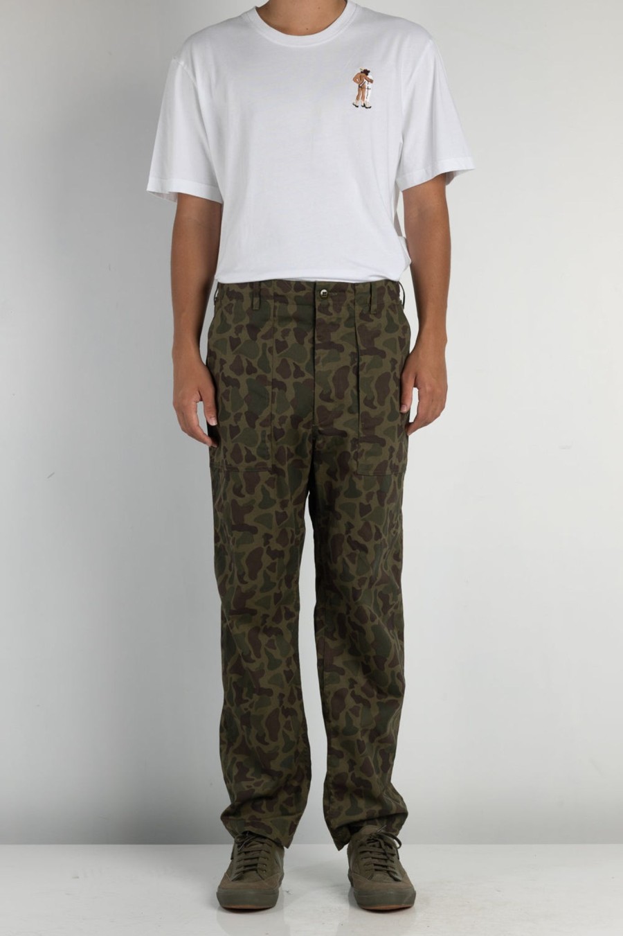 Men Engineered Garments | Fatigue Pant Flat Twill Olive