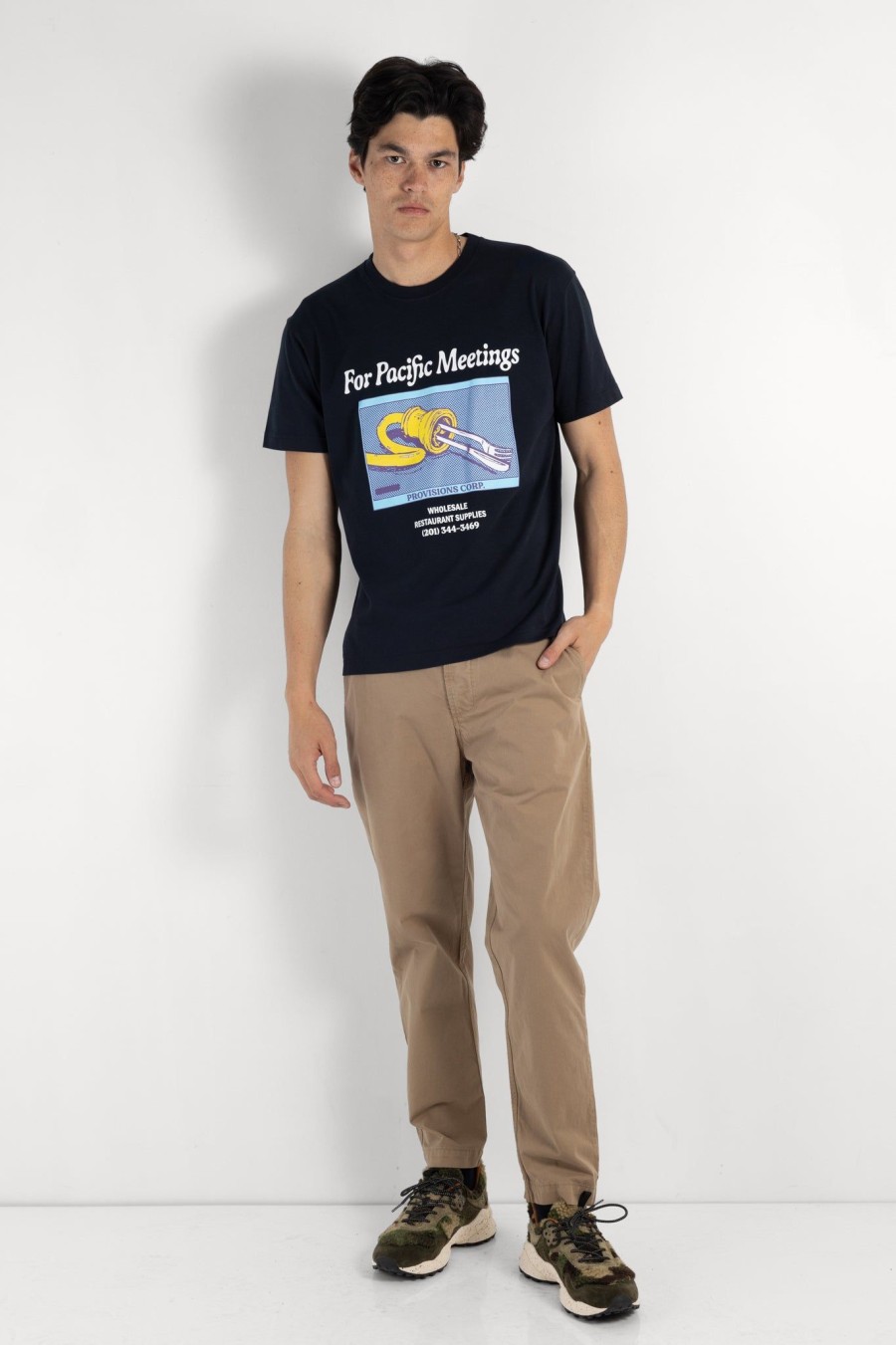 Men RECEPTION | Pacific Tee Navy