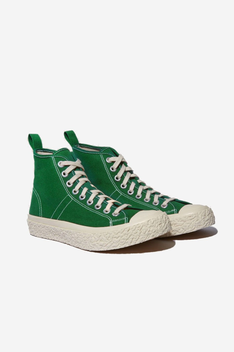 Men YMC | Mens High Top Sneaker, Green