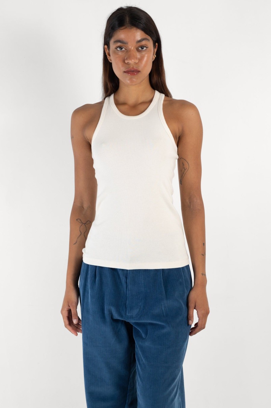 Women RIKA | Mine Tank Top Ecru