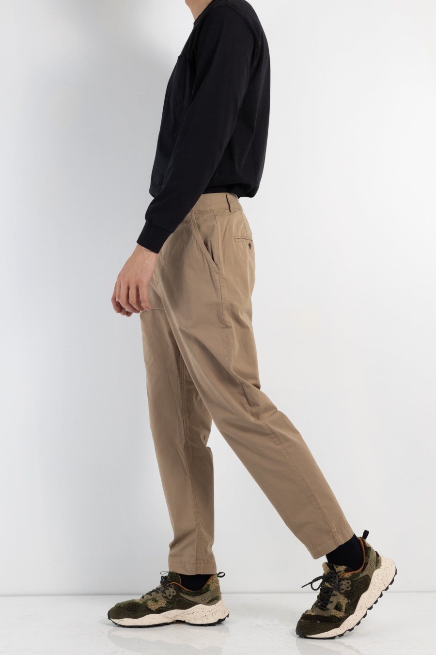 Men Universal Works | Military Chino Utility Cotton Sand