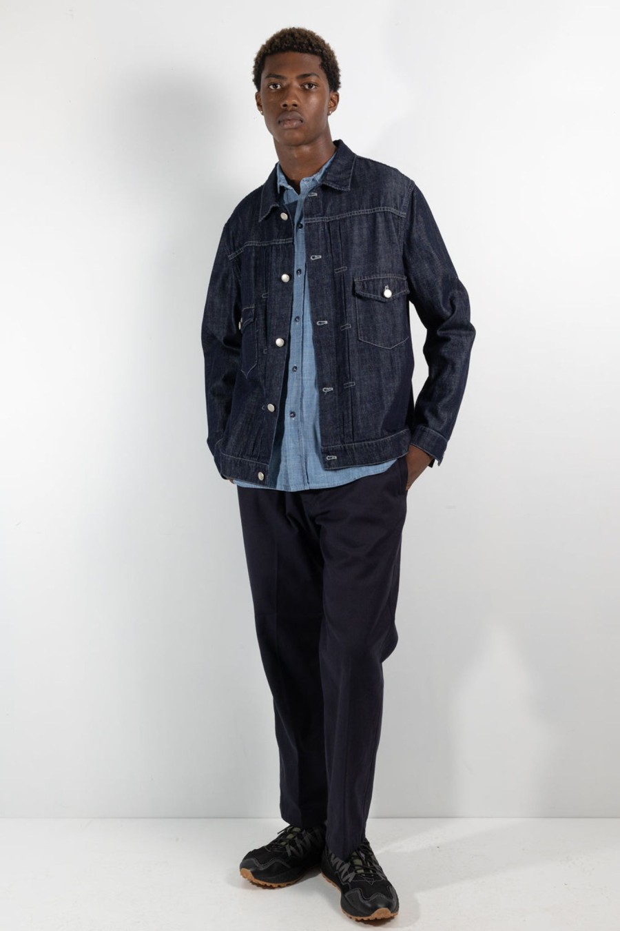 Men EAST HARBOUR SURPLUS | Rowley 093 Jacket Denim