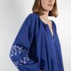 Women BELLEROSE | Fanny Shirt Blue Worker