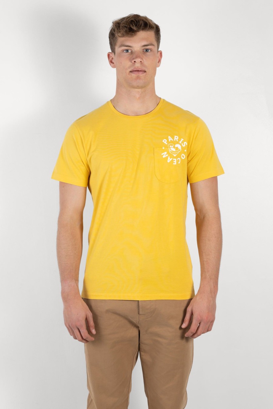 Men Cuisse de Grenouille | Rio T-Shirt Mustard