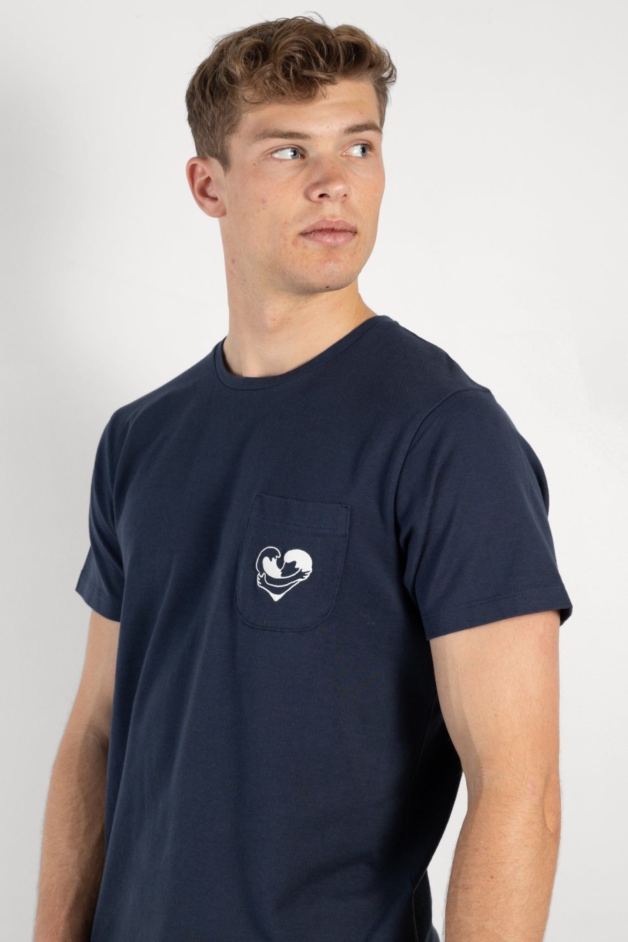 Men Cuisse de Grenouille | Ridley T-Shirt Navy