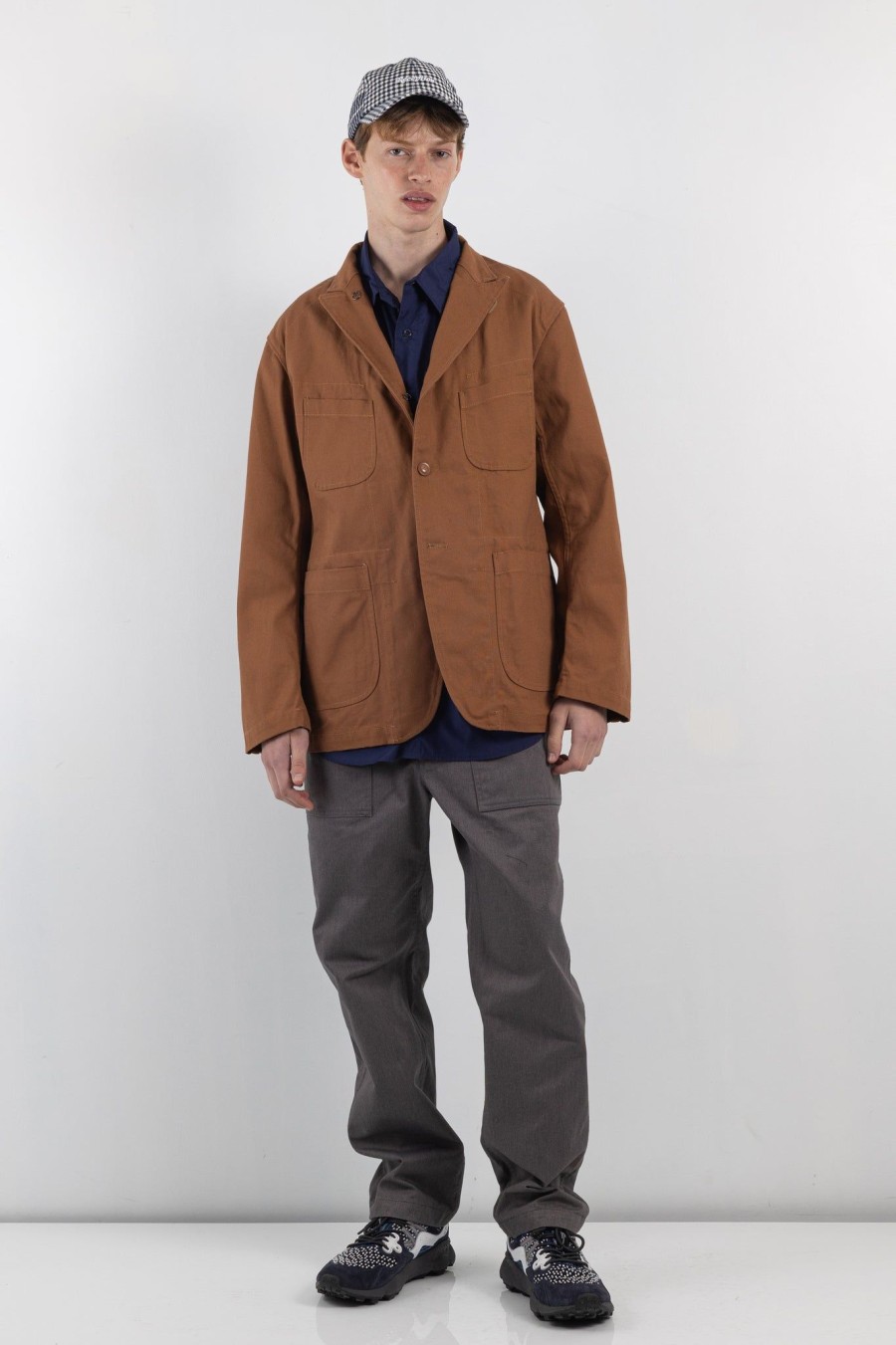 Men Engineered Garments | Bedford Jacket Brown