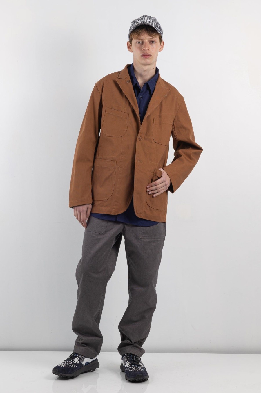 Men Engineered Garments | Bedford Jacket Brown