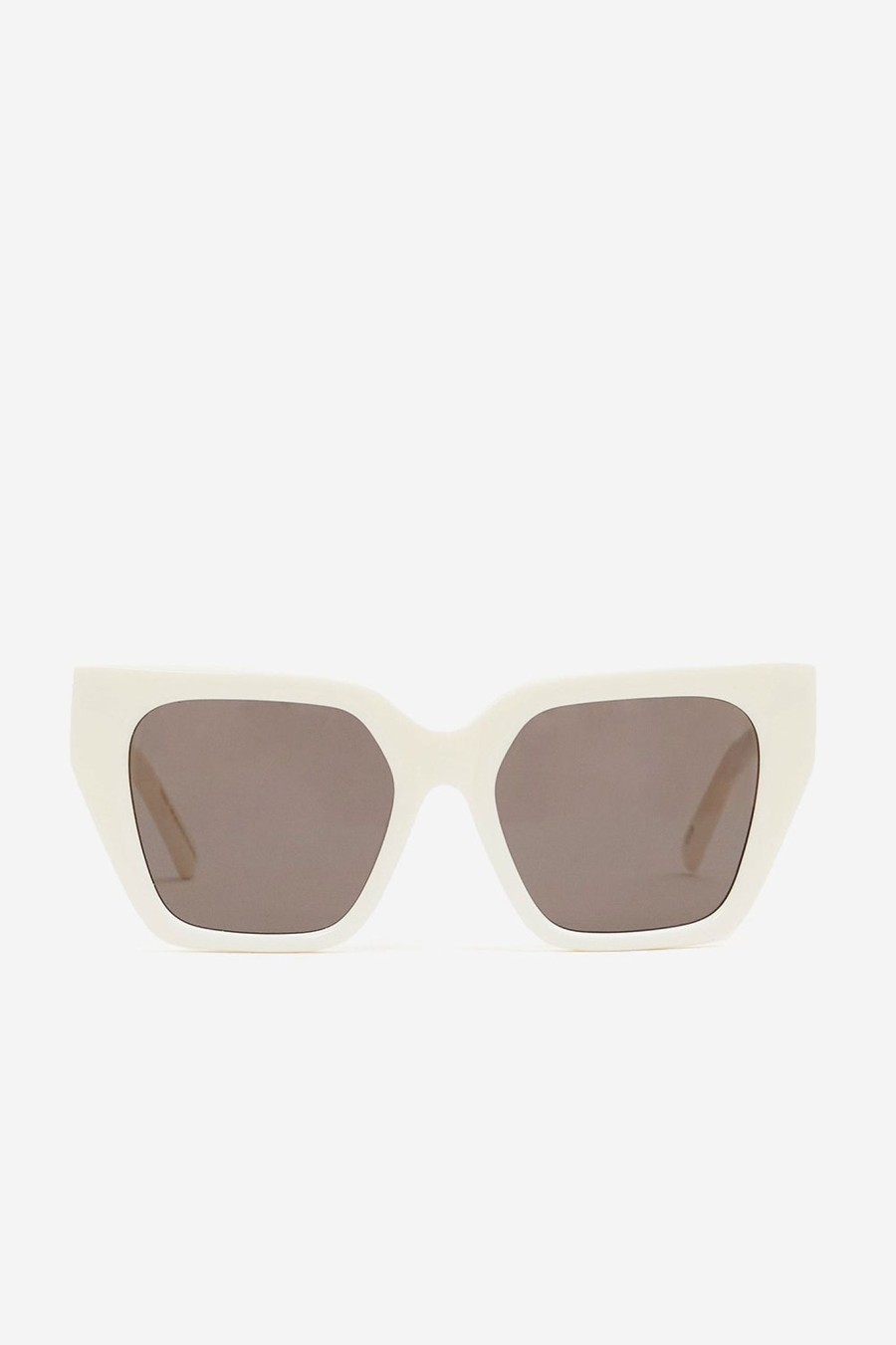 Women CLARE V | Heather Sunglasses, Cream