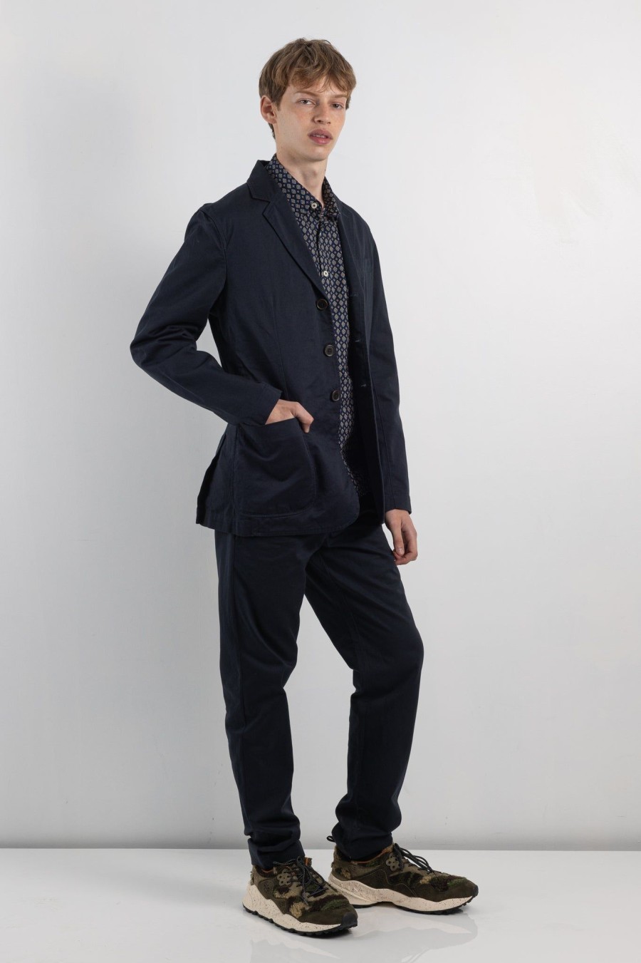 Men Universal Works | London Jacket Navy