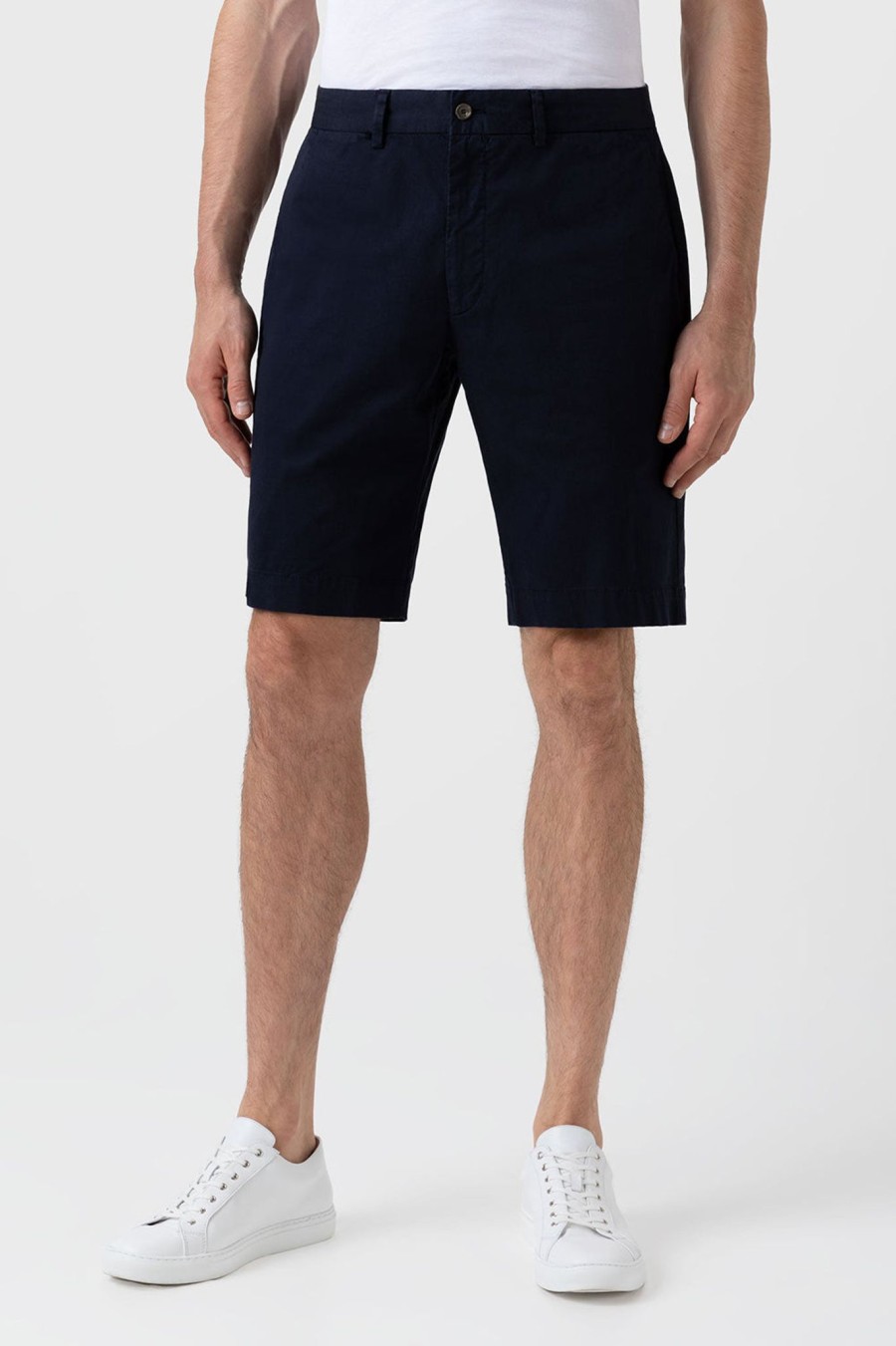 Men sunspel men | Classic Chino Shorts Navy