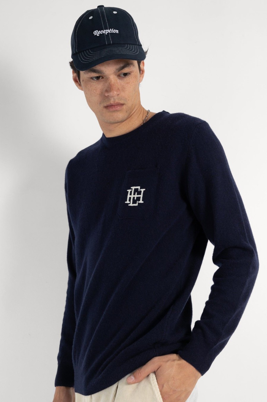 Men EAST HARBOUR SURPLUS | Schon Knit Navy