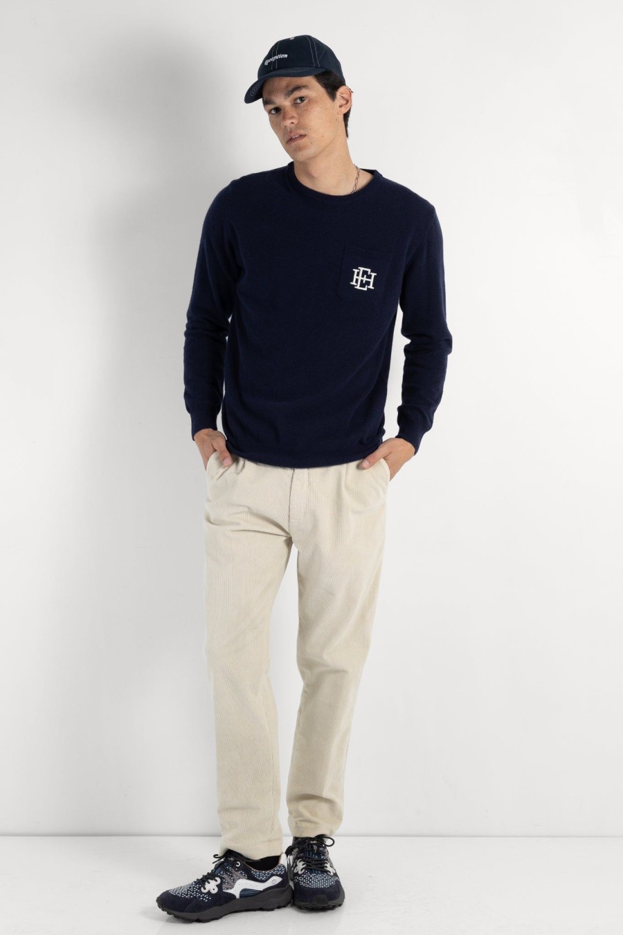 Men EAST HARBOUR SURPLUS | Schon Knit Navy