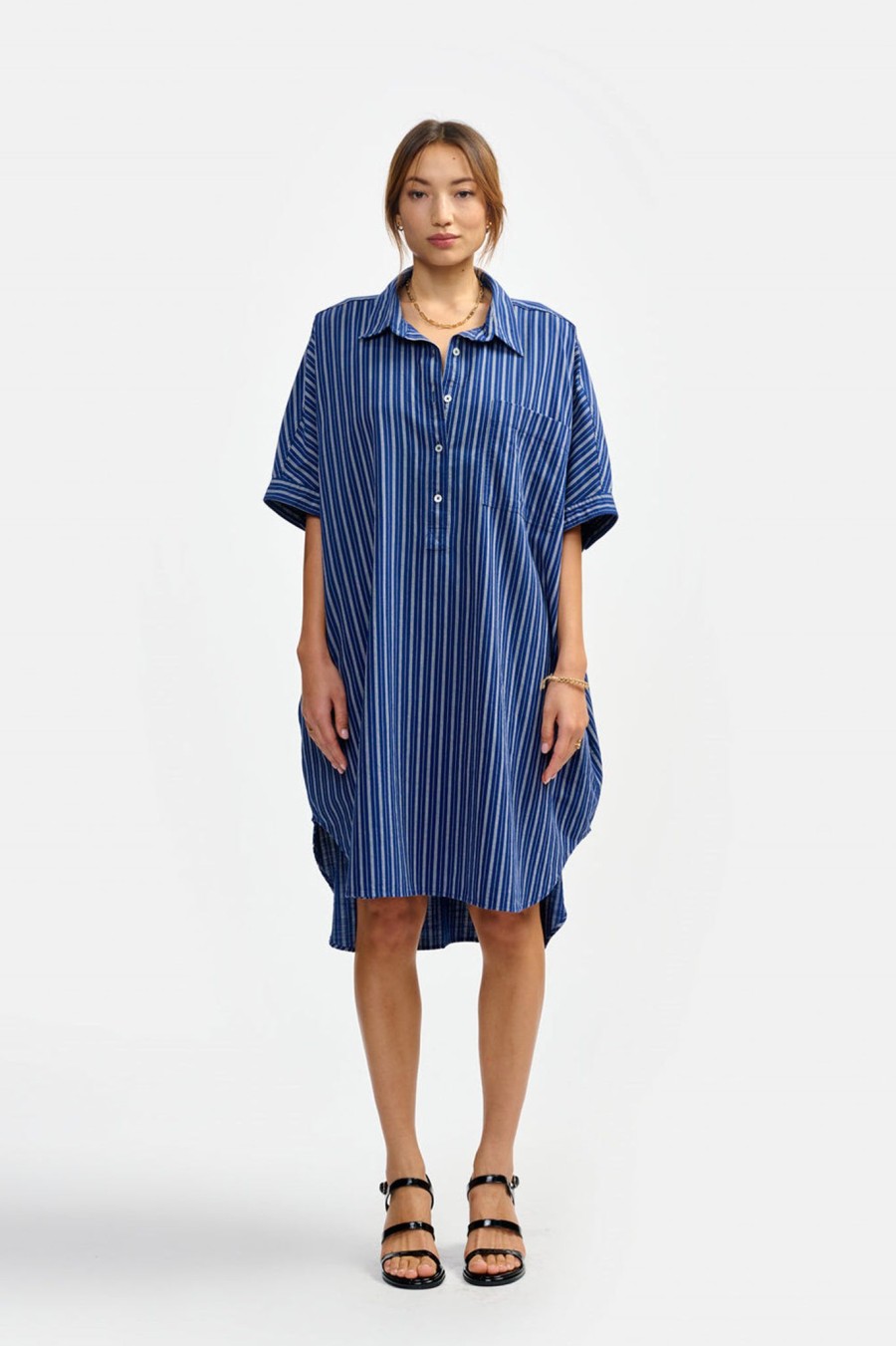 Women BELLEROSE | Gleen 41 Dress Stripe B