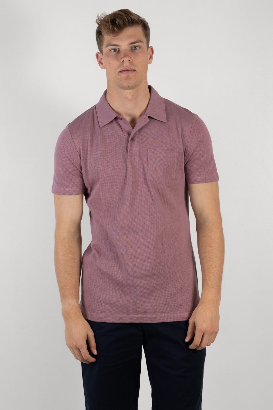 Men sunspel men | Riviera Polo Vintage Pink