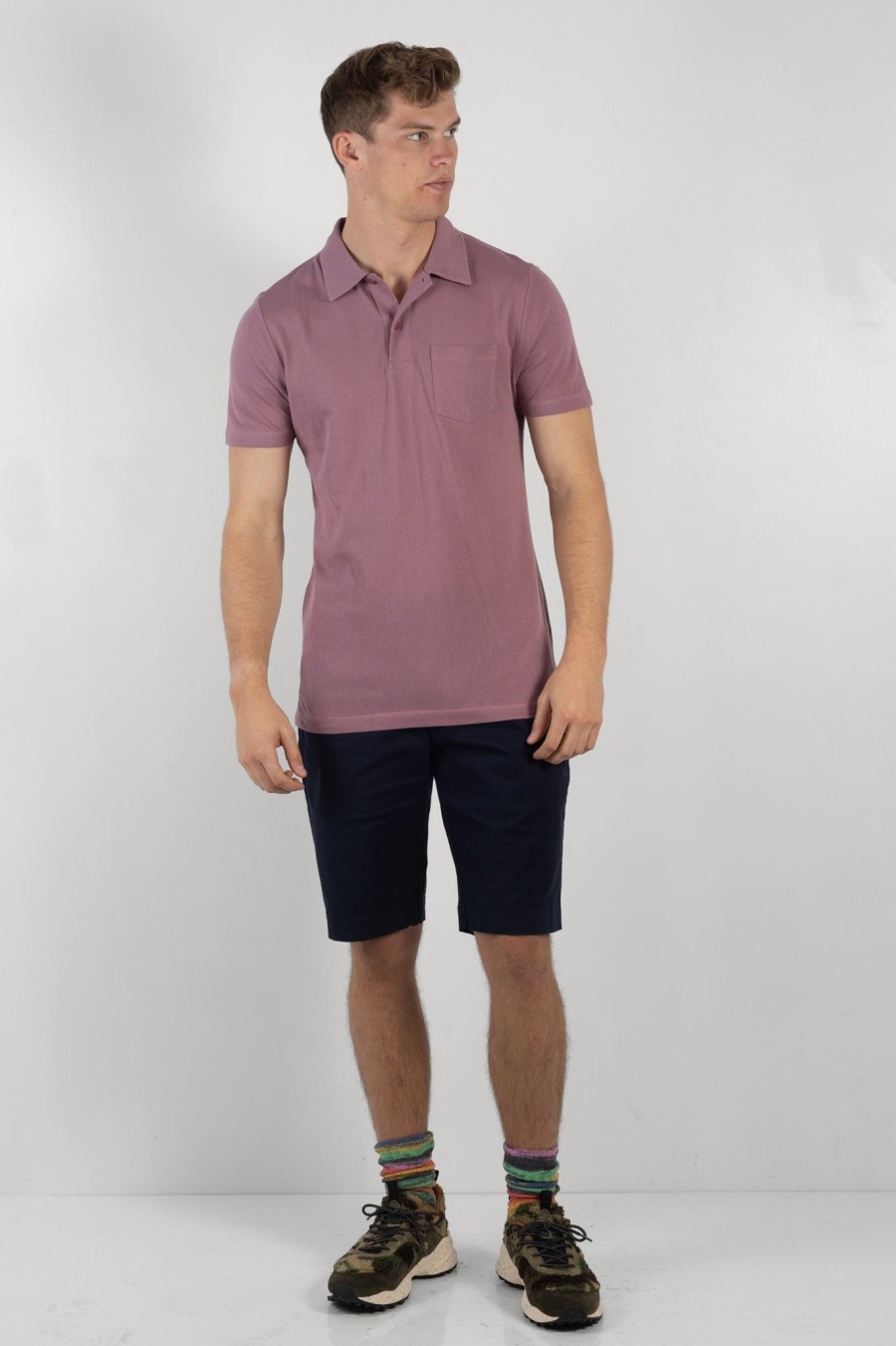 Men sunspel men | Riviera Polo Vintage Pink